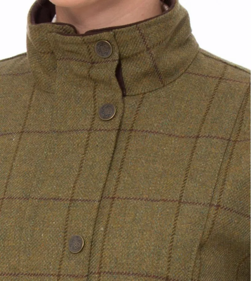 Alan Paine Rutland Ladies Waterproof Coat - Lichen-4