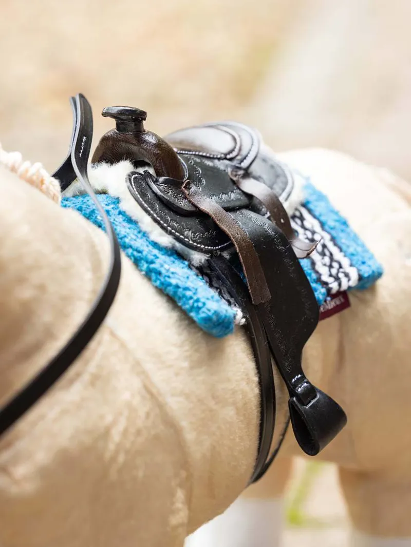 LeMieux Toy Pony Western Pad - Azure-2