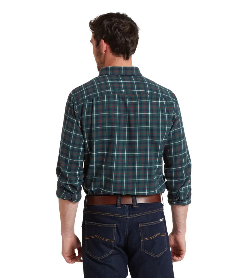 Schoffel Akenham Shirt  - Botanical Green-4