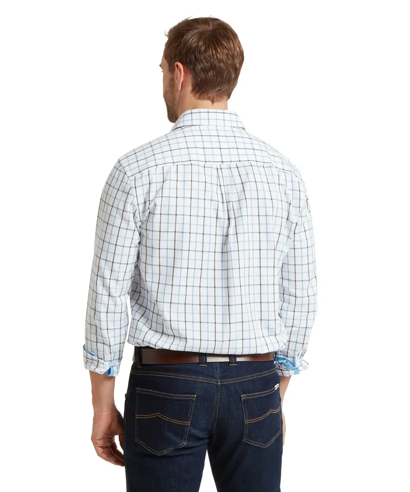 Schoffel Baconsthorpe Tailored Shirt - Mountain Blue-4