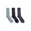 Schoffel Bamboo Sock Box Of 3 - Blue Ptarmigan Mix