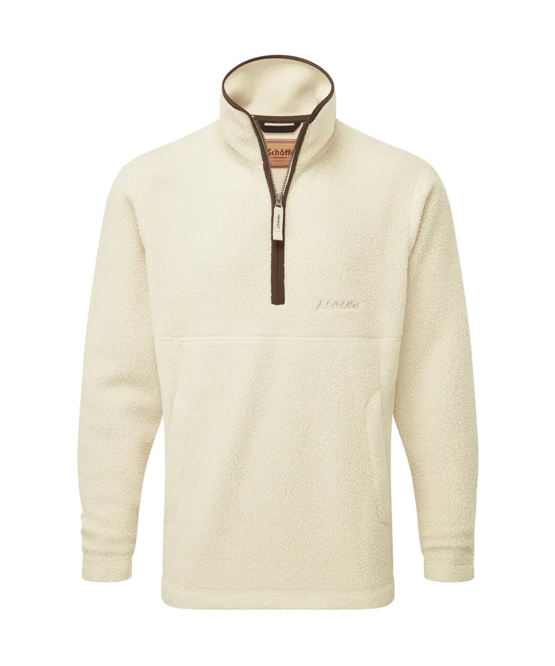 Schoffel Berkeley Retro Fleece - Ecru-5