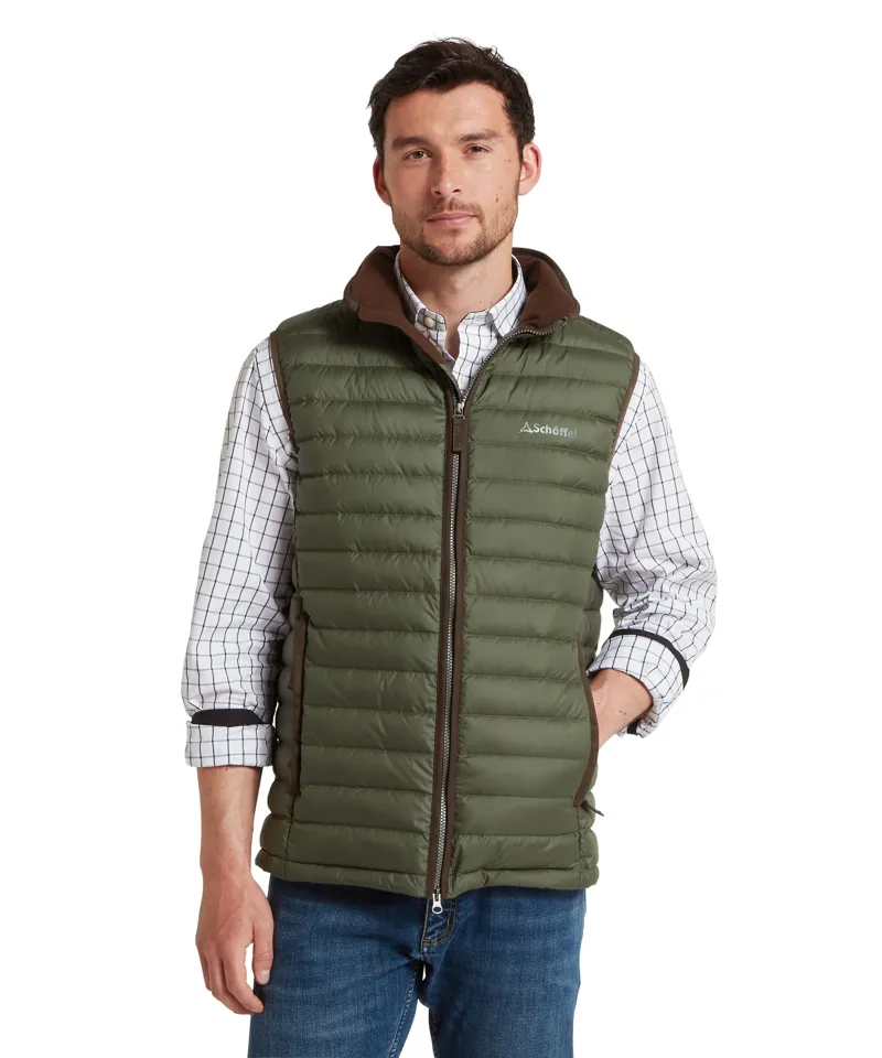 Schoffel Bowden Down Gilet - Woodland