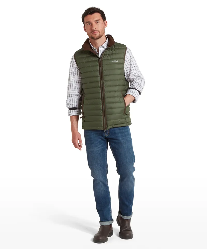 Schoffel Bowden Down Gilet - Woodland-2