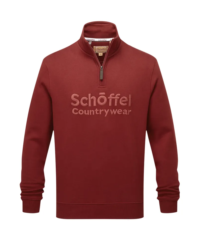 Schoffel Bude Sweatshirt - Redwood-1