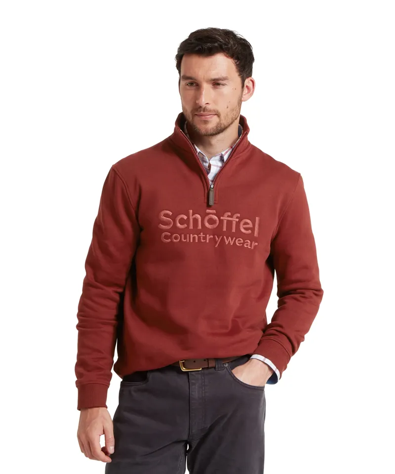 Schoffel Bude Sweatshirt - Redwood