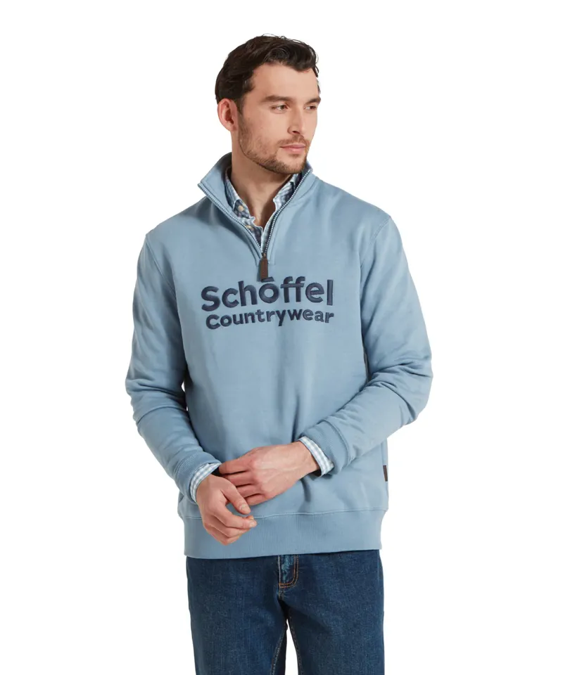 Schoffel Bude Sweatshirt - Pigeon Blue-1