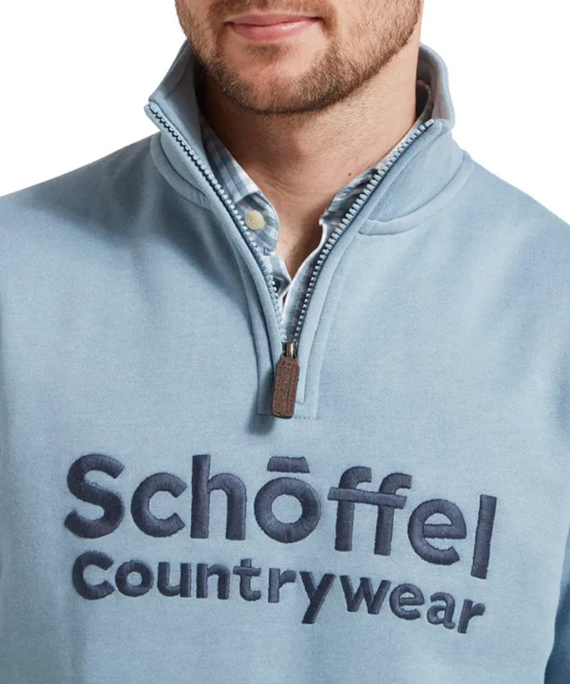 Schoffel Bude Sweatshirt - Pigeon Blue-2