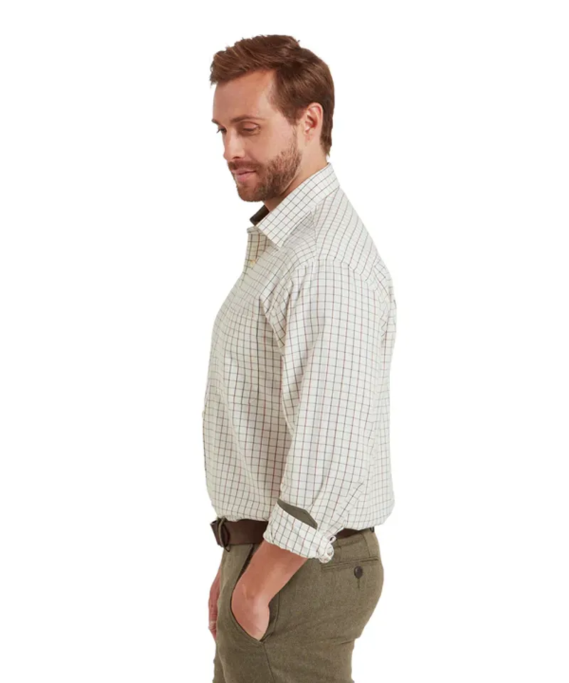 Schoffel Burnham Tattersall Classic Shirt - Woodland Tattersall-5
