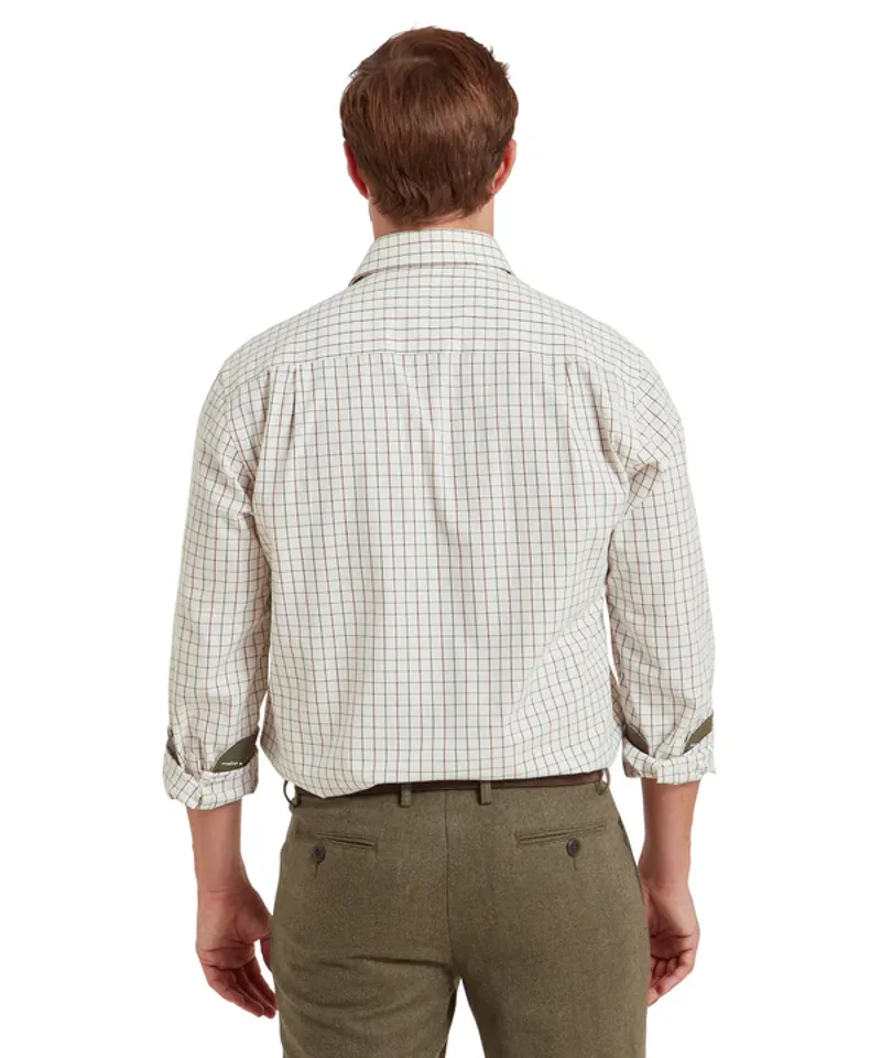 Schoffel Burnham Tattersall Classic Shirt - Woodland Tattersall-3