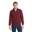 Schoffel Calton Cotton Cashmere 1/4 Zip Jumper - Burgundy
