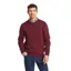 Schoffel Calton Cotton Cashmere Crew Jumper - Burgundy