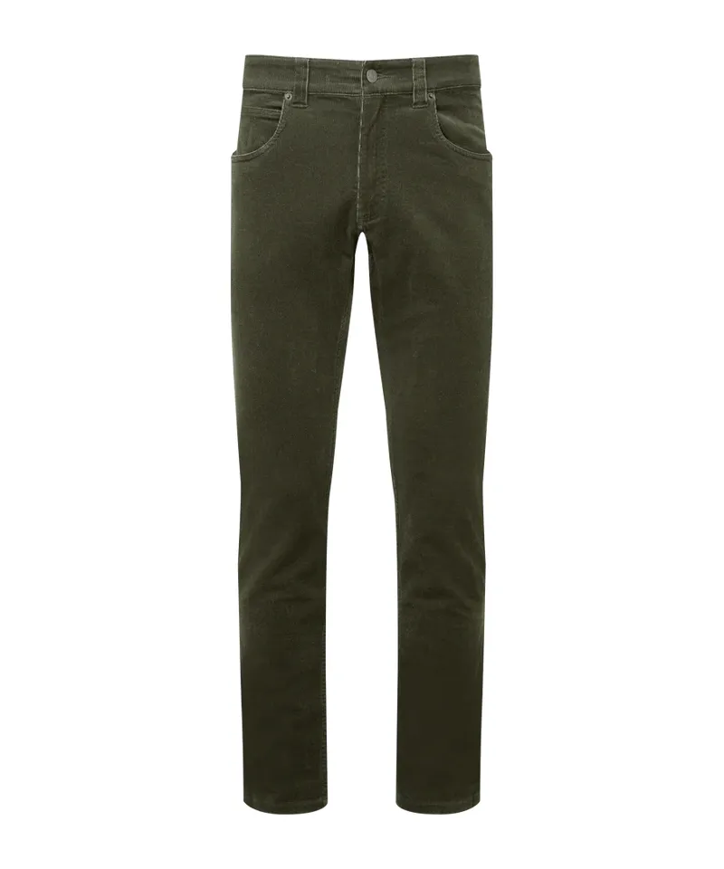 Schoffel Camden Cord Trousers - Forest-5