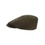 Schoffel Countryman Tweed Cap - Dark Olive Herringbone Tweed