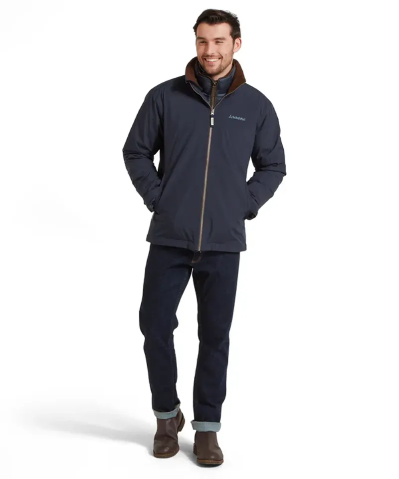 Schoffel Egleton Lightweight Jacket - True Navy-1