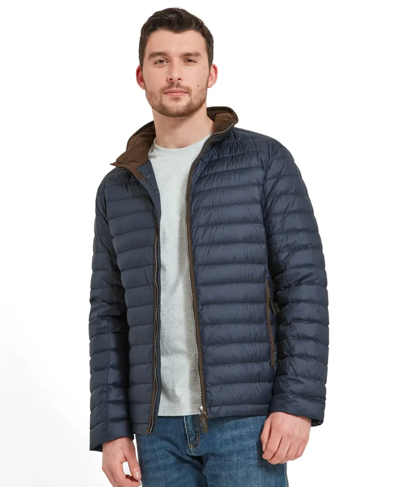 Schoffel Hallaton Down Jacket - True Navy-2