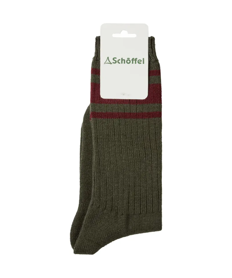 Schoffel Hilton Retro Sock - Woodland