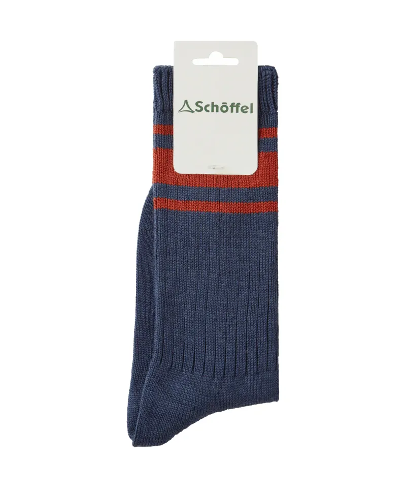 Schoffel Hilton Retro Sock - Vintage Navy