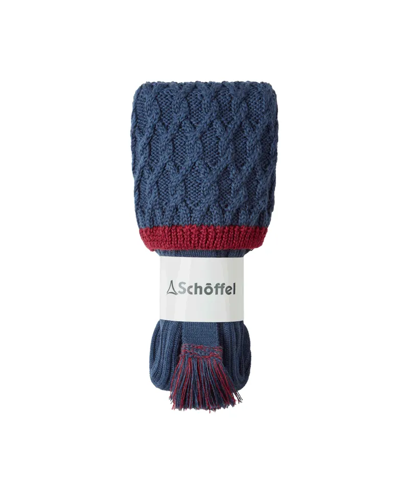 Schoffel Lattice Sock - French Navy