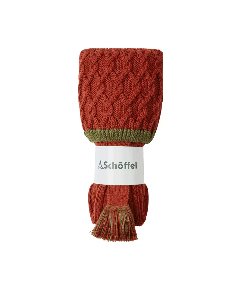 Schoffel Lattice Sock - Brick