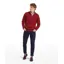 Schoffel Lewis Lambswool 1/4 Zip Jumper - Deep Red