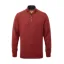 Schoffel Lewis Lambswool 1/4 Zip Jumper - Deep Red