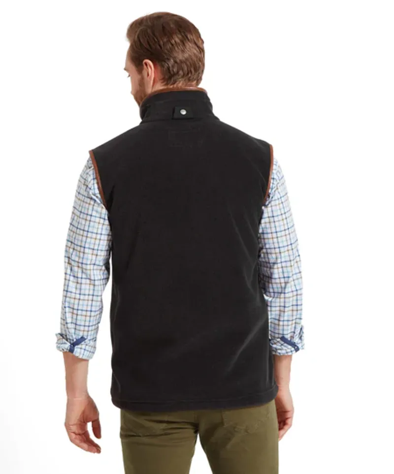 Schoffel Oakham Fleece Gilet - Gunmetal-3