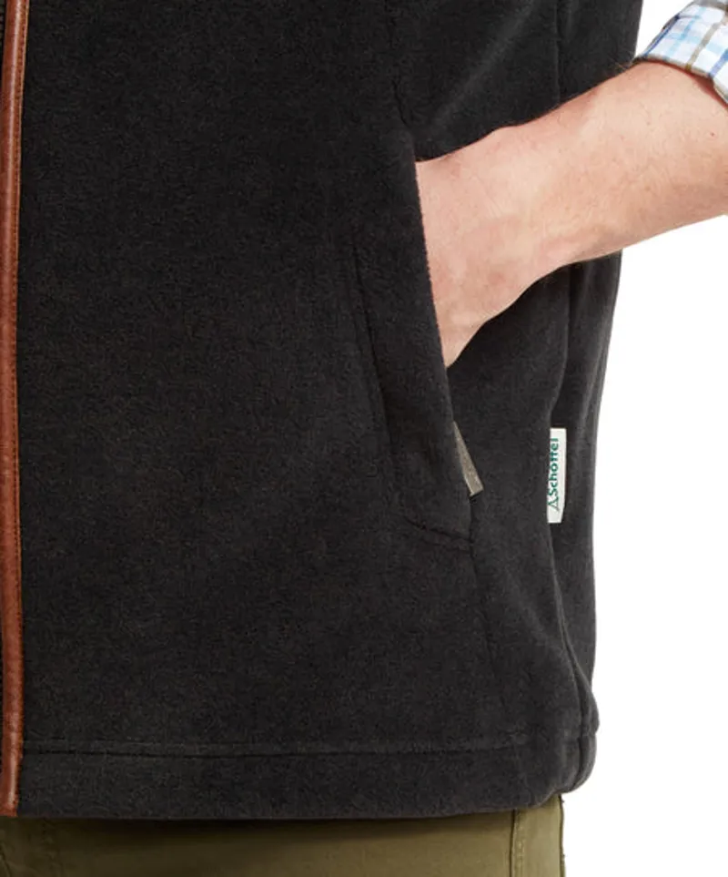 Schoffel Oakham Fleece Gilet - Gunmetal-7