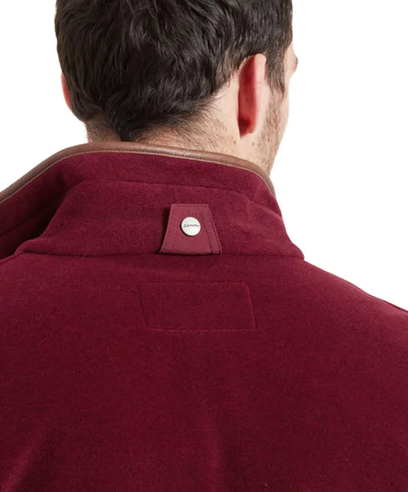 Schoffel Oakham Fleece Gilet - Claret-6