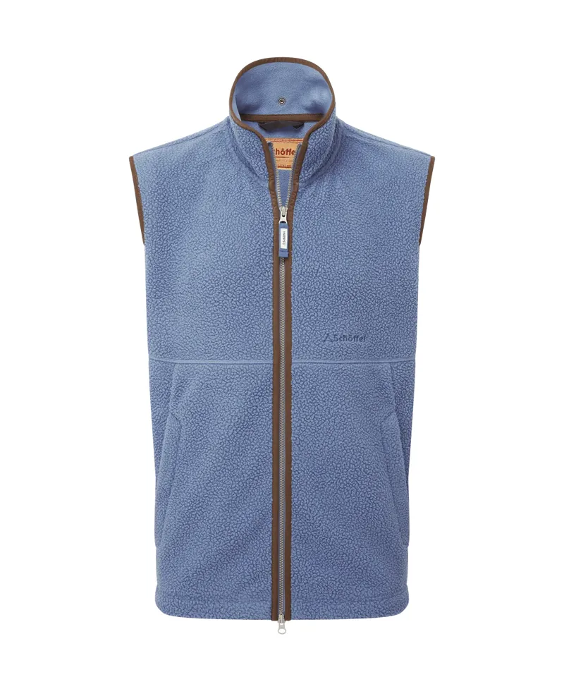 Schoffel Oakham Retro Fleece Gilet - Vintage Navy