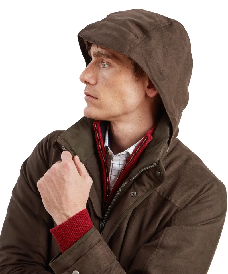 Schoffel Oundle Country Coat - Coffee Bean-4