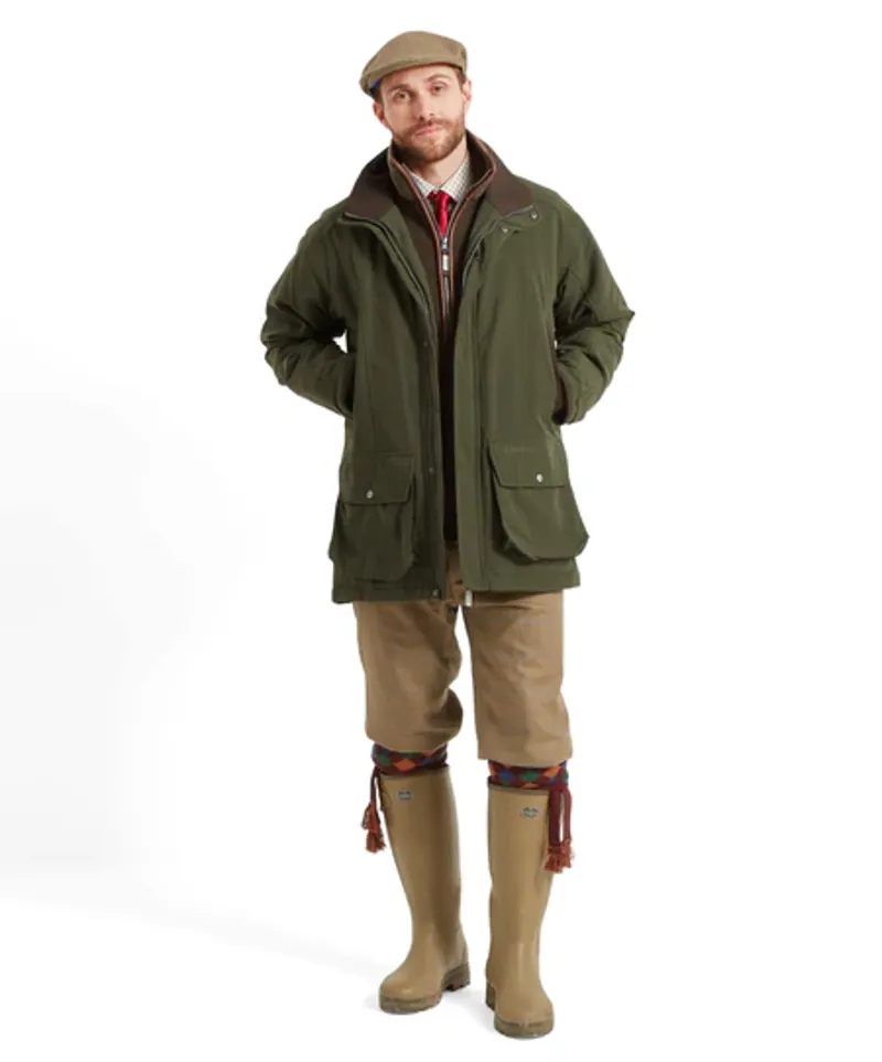 Schoffel Ptarmigan Classic Coat - Hunter Green
