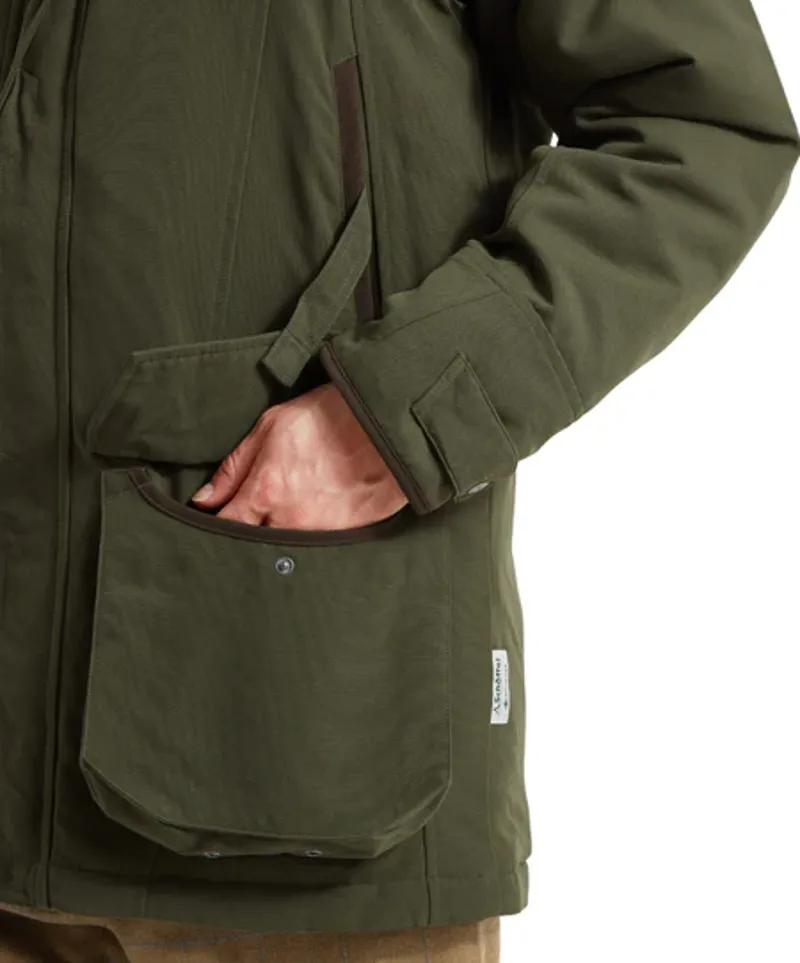 Schoffel Ptarmigan Classic Coat - Hunter Green-7