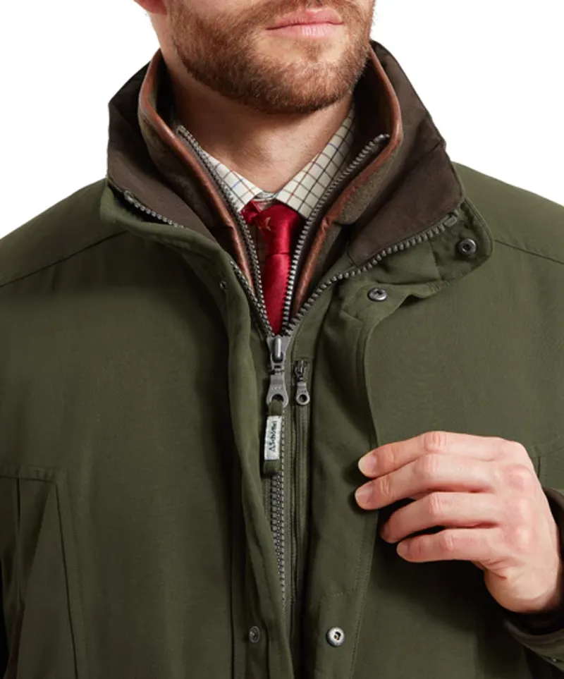 Schoffel Ptarmigan Classic Coat - Hunter Green-8