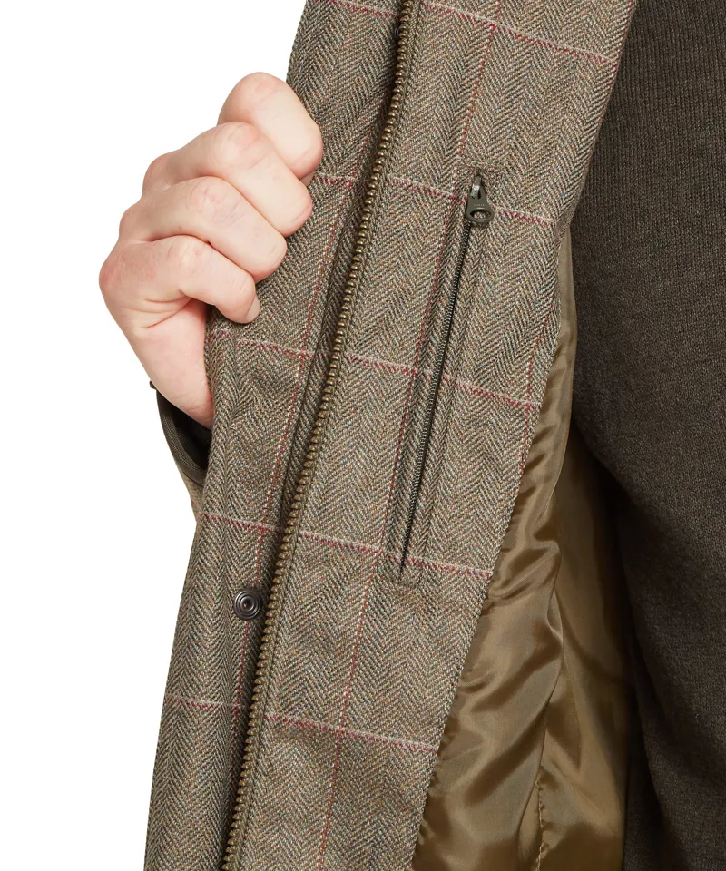 Schoffel Ptarmigan Tweed Classic Coat - Lochlane Tweed-9