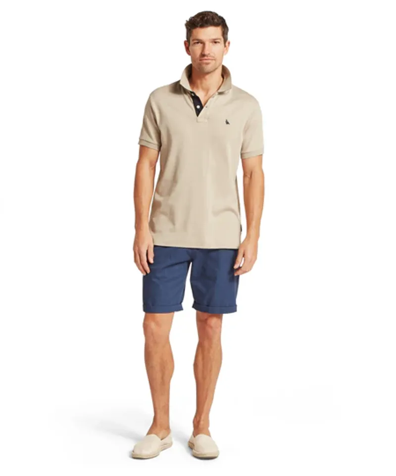 Schoffel St Ives Jersey Polo Shirt - Cobblestone-6