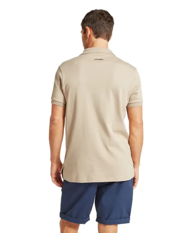 Schoffel St Ives Jersey Polo Shirt - Cobblestone-4