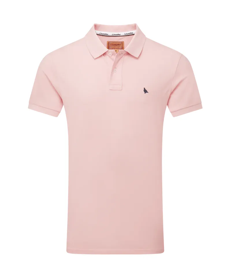 Schoffel St Ives Polo Shirt - Chalky Coral-5