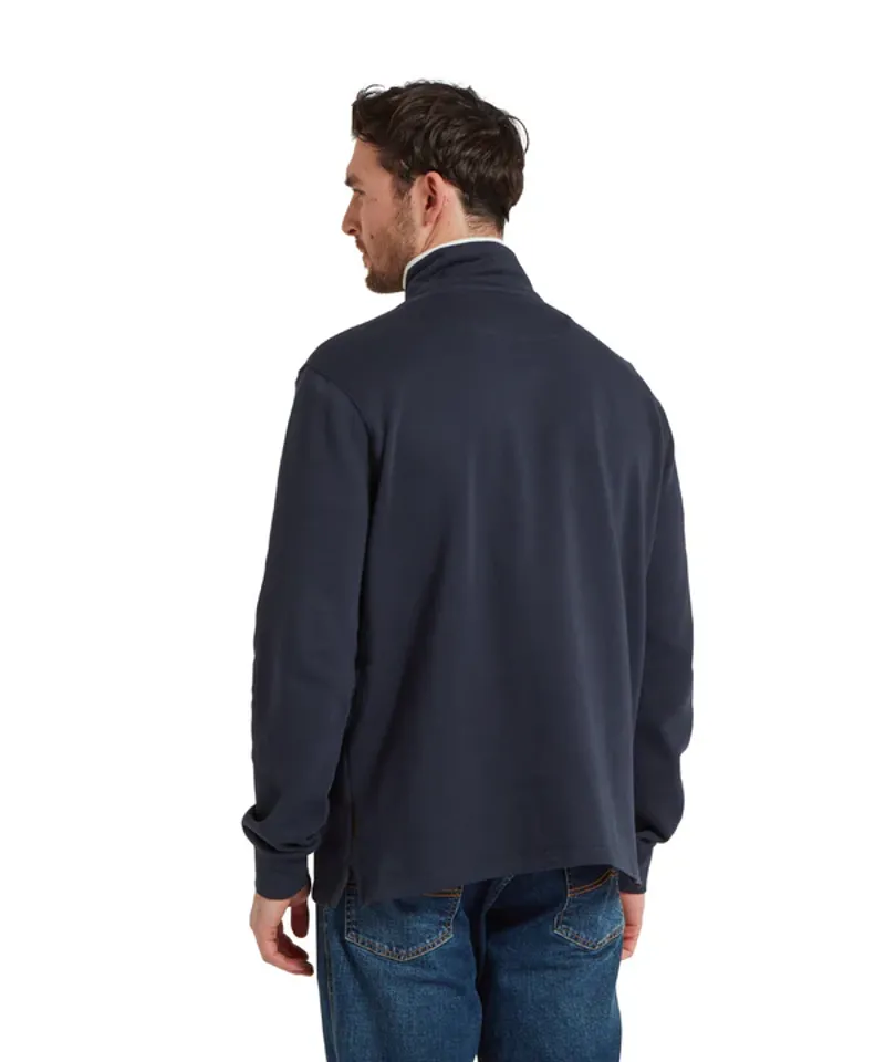 Schoffel Trencrom 1/4 Zip Navy/ Stone-6