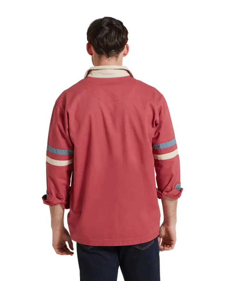 Schoffel Truro Deck Shirt - Slate Red-2