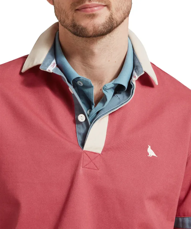 Schoffel Truro Deck Shirt - Slate Red-3