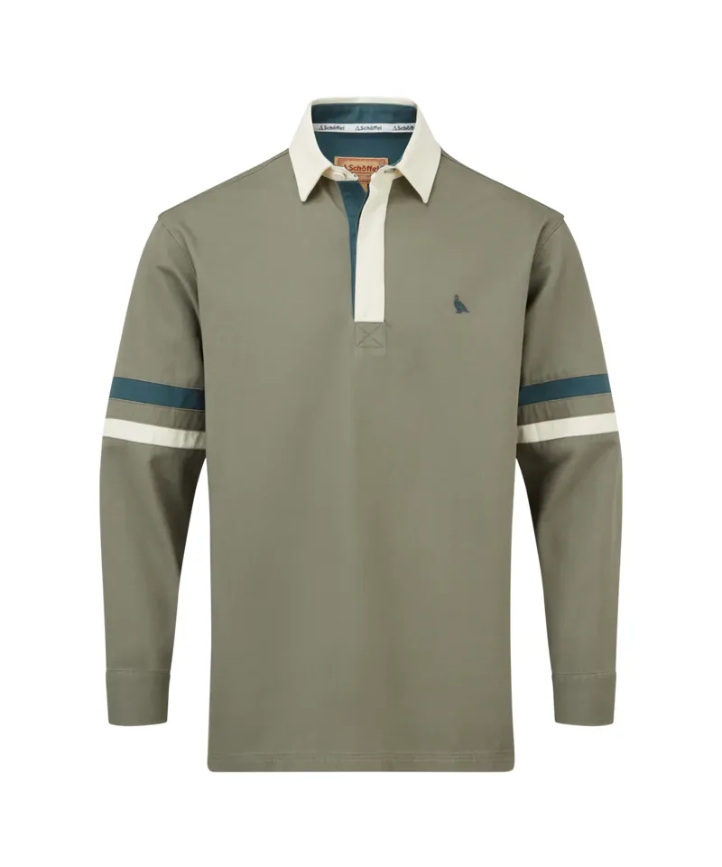 Schoffel Truro Deck Shirt - Agave Green-2