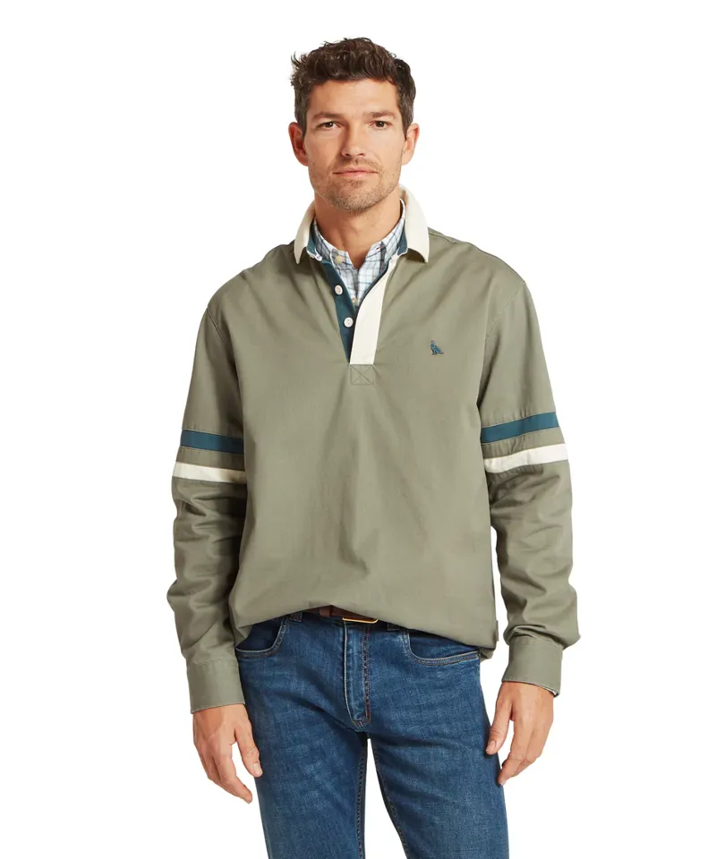 Schoffel Truro Deck Shirt - Agave Green