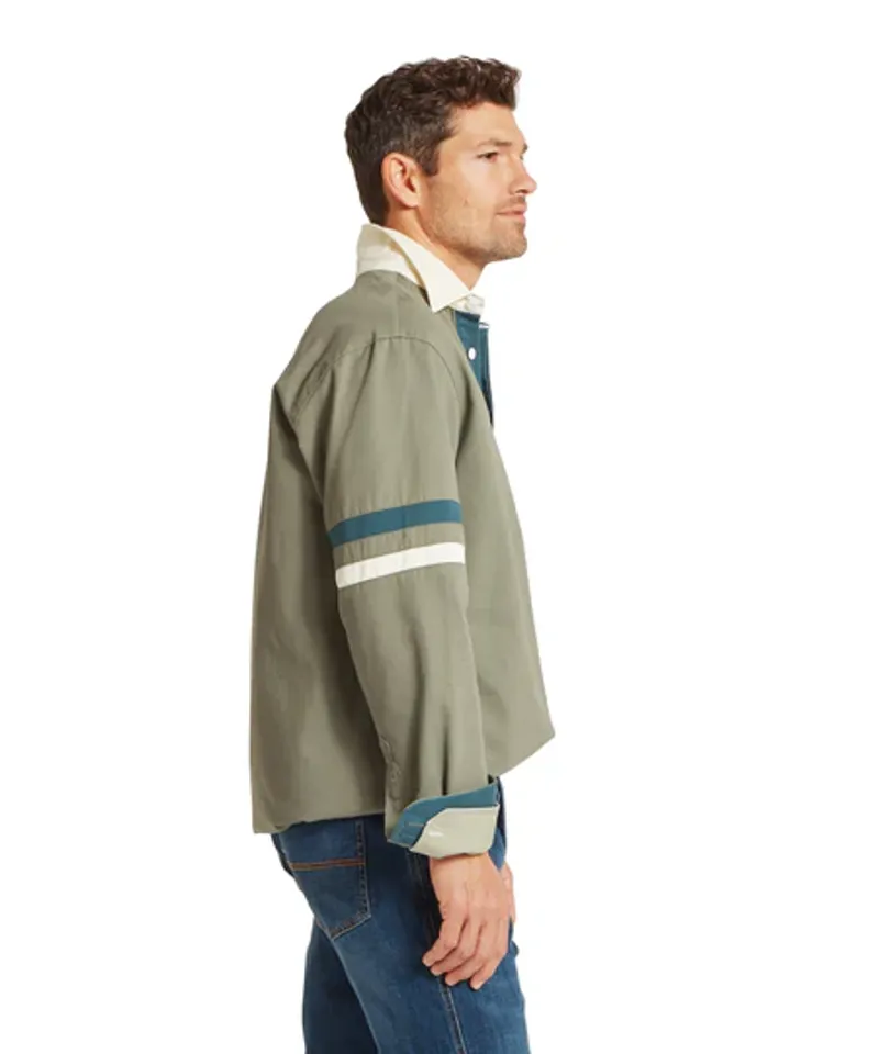 Schoffel Truro Deck Shirt - Agave Green-3