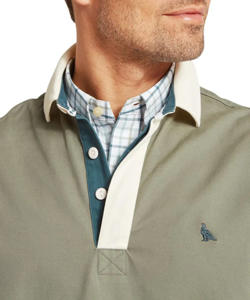 Schoffel Truro Deck Shirt - Agave Green-6