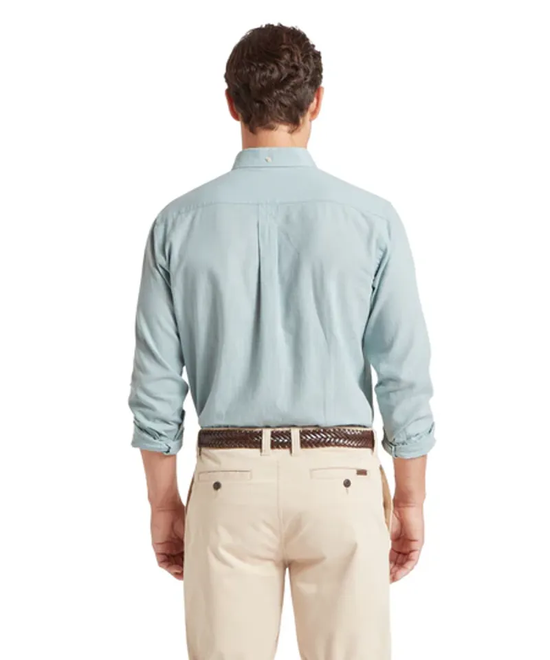 Schoffel Walsingham Linen Shirt - Surf Blue-4