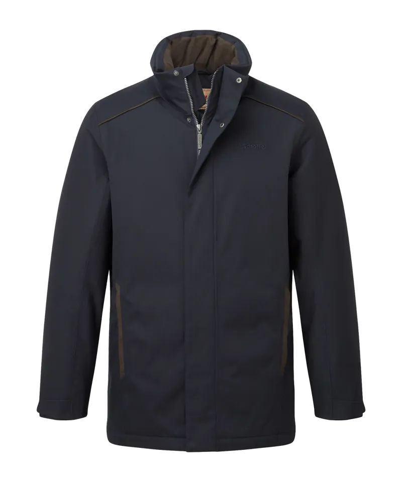 Schoffel Whitton Waterproof Coat - Navy-1
