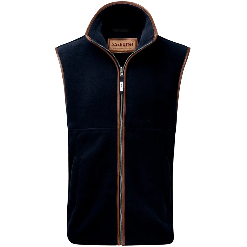 Schoffel Oakham Fleece Gilet - Navy