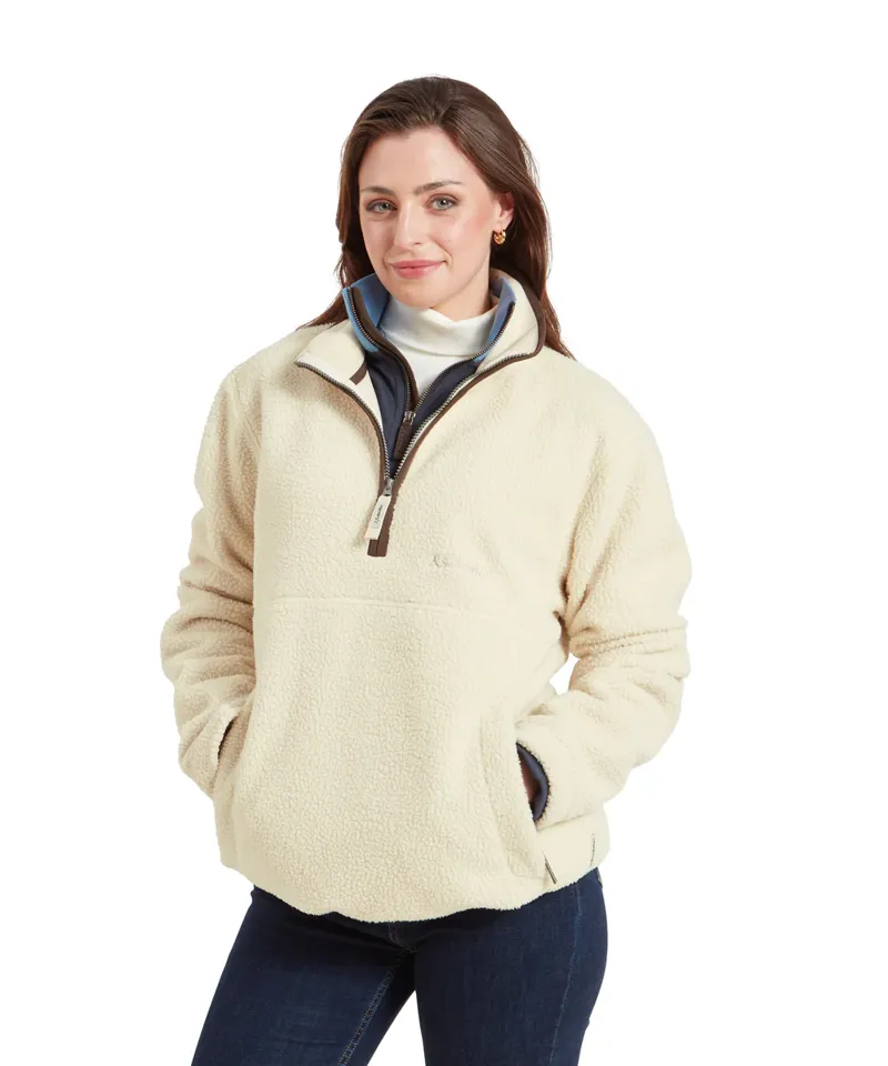 Schoffel Berkeley Retro Fleece - Ecru-1