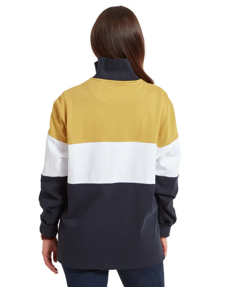 Schoffel Exeter Heritage 1/4 Zip - Mustard-4